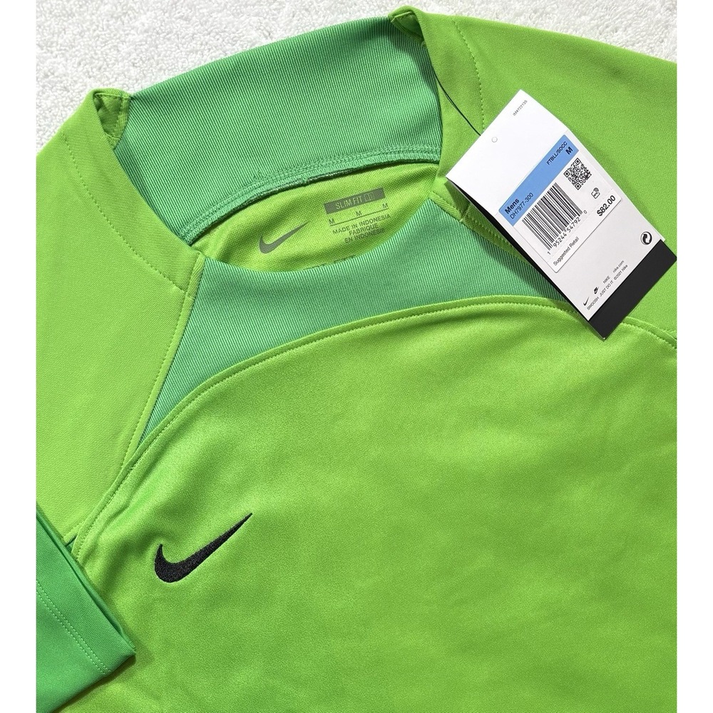 Nike Dri-Fit Men's Soccer Goalie Keeper Jersey Slim Fit NWT Medium -522 - Picture 3 of 9